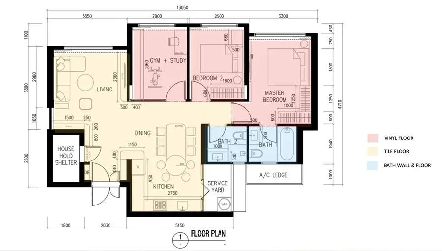 Flooring plan