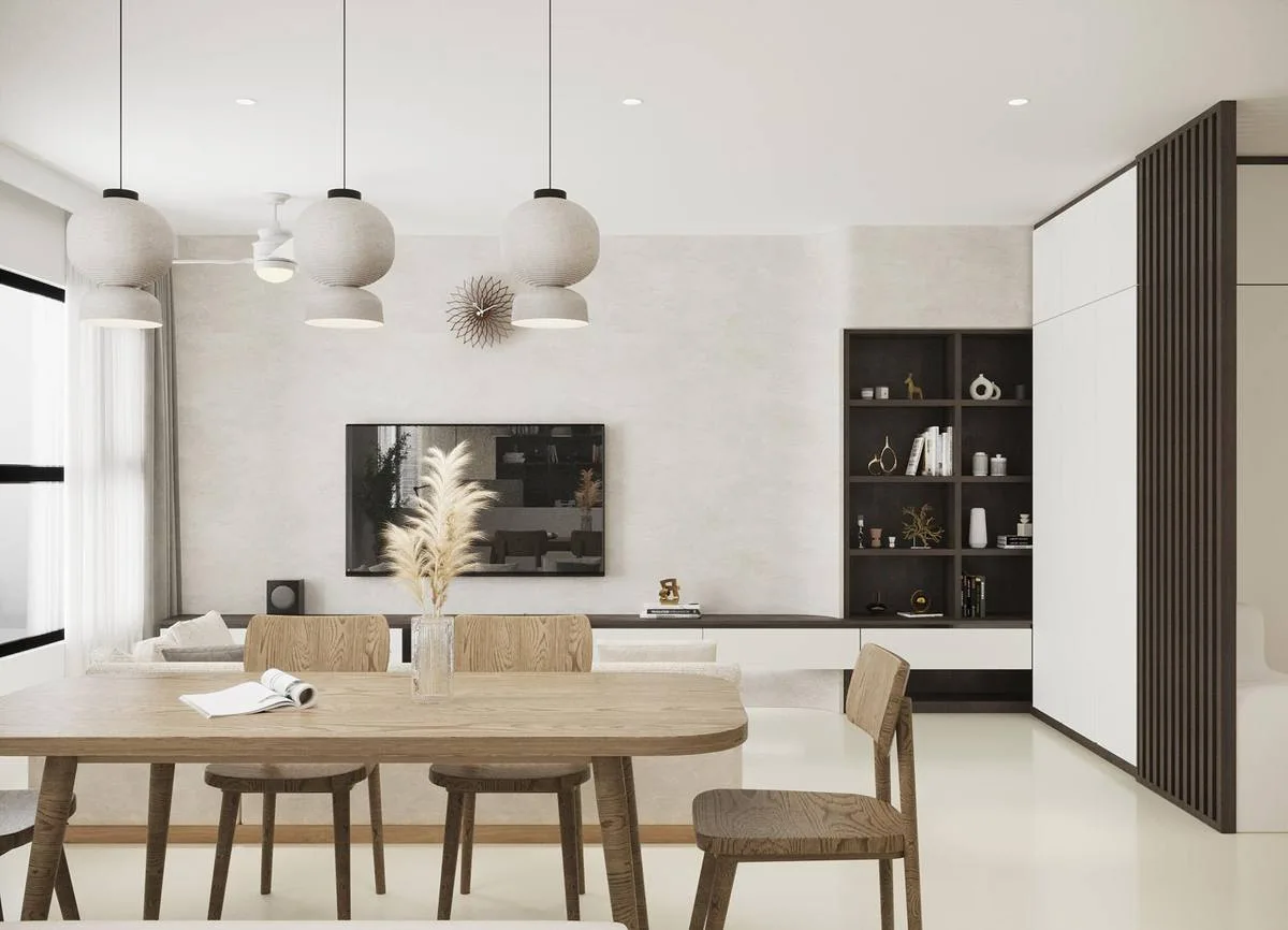 Bidadari BTO living room renovation