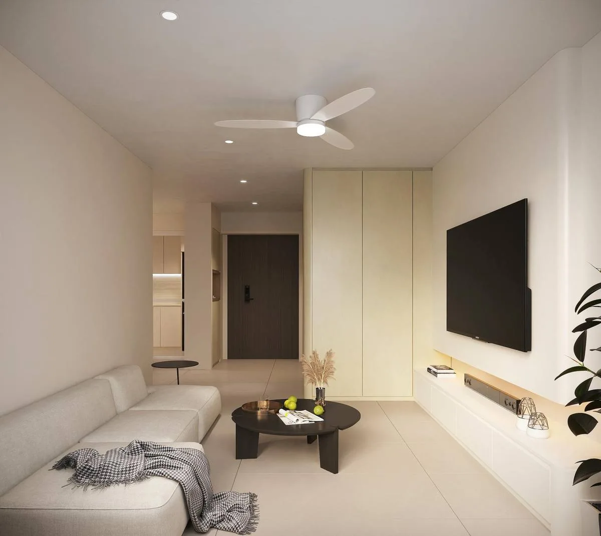 Pasir Ris Costa Grove BTO living room renovation