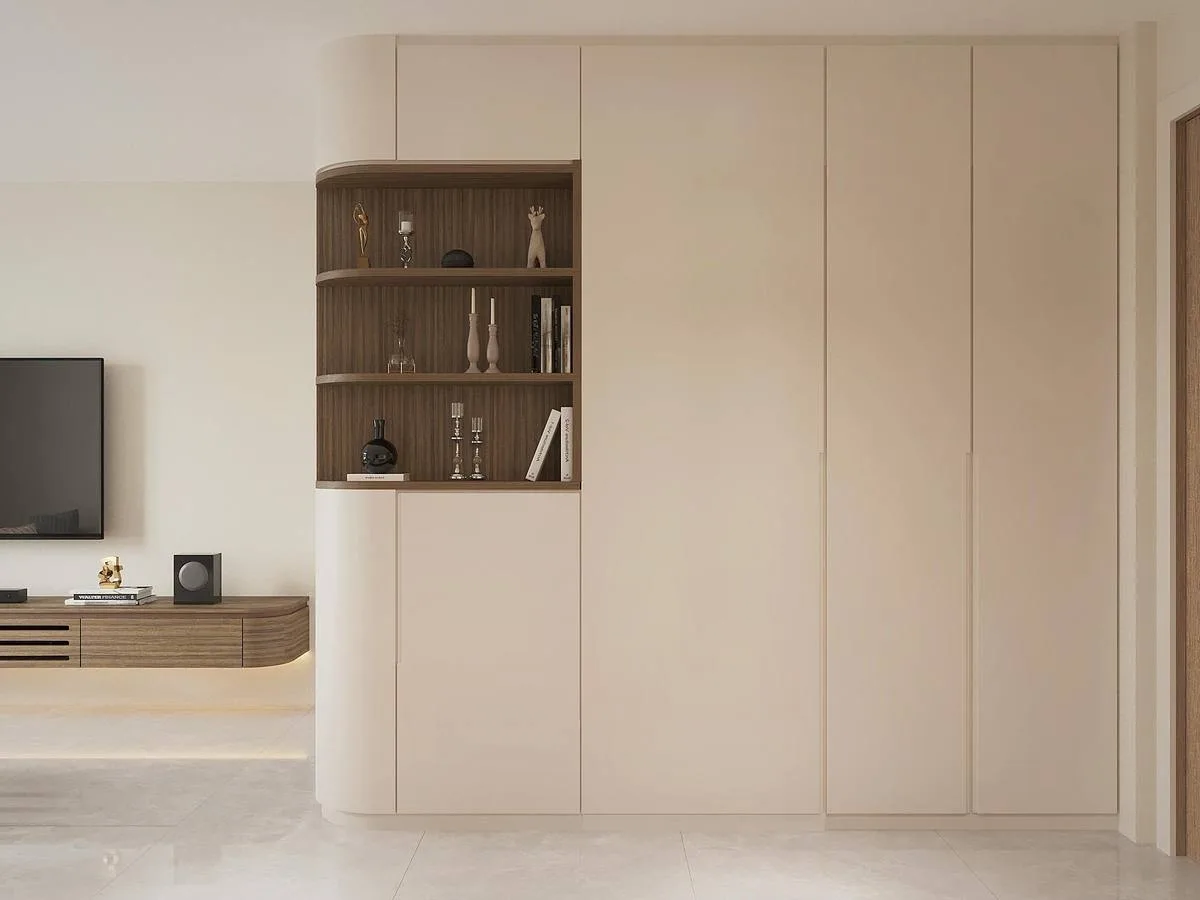 Tengah BTO living room renovation
